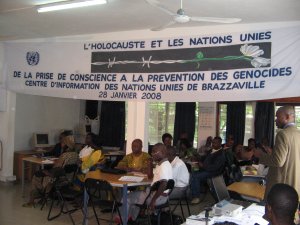 Holocaust Remembrance activities Brazzaville 2008